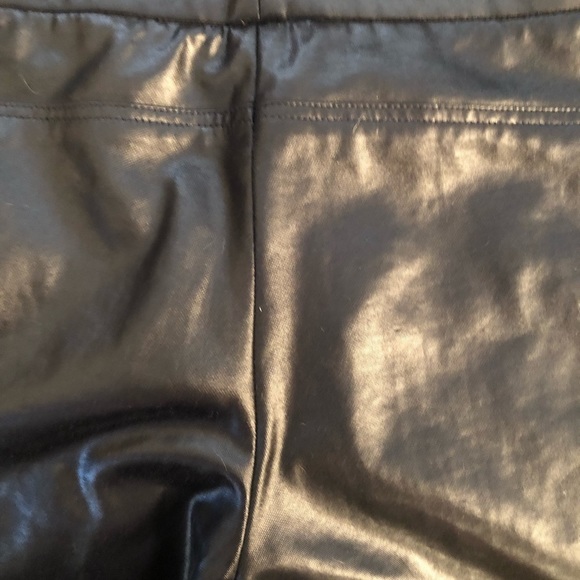 DVF Diane Von Furstenberg size 10 Black shiny dress pants with stretch - Picture 7 of 13